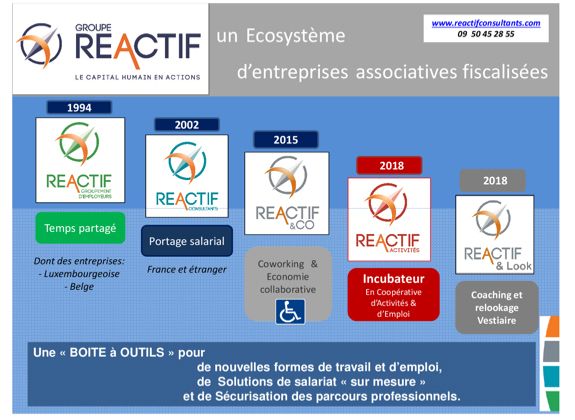 Schéma bilan 2018 du groupe REACTIF - RHinfoGE